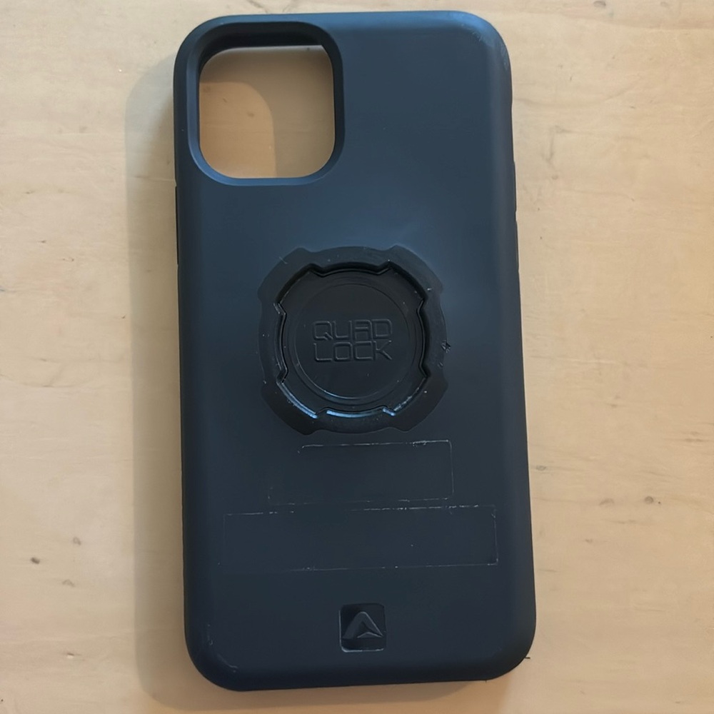 QuadLock iPhone 11 Pro case. Bought new & only used 3 months